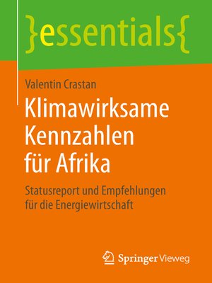 cover image of Klimawirksame Kennzahlen für Afrika